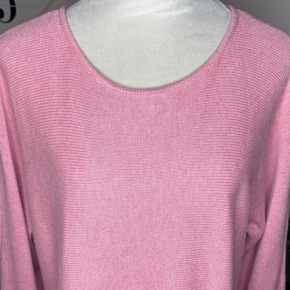 Michael Kors Soft Pink Crew Neck Sweater - Picture 3 of 8